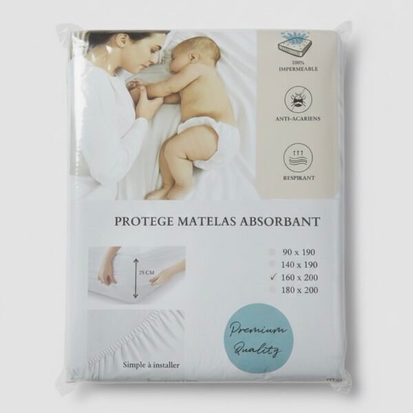 Protege matelas absorbant